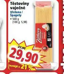 Norma Těstoviny vaječné nabídka