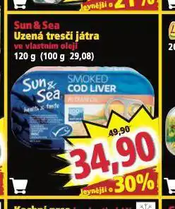 Norma Sun & sea uzená tresčí játra nabídka