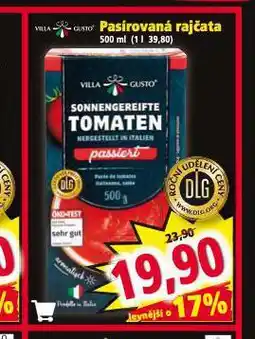 Norma Pasírovaná rajčata nabídka