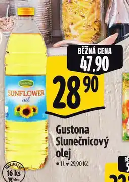 Albert Gustona slunečnicový olej nabídka
