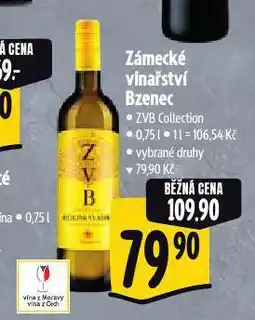 Albert Zámecké vinařství bzenec nabídka