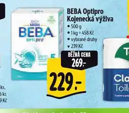 Albert Beba optipro kojenecká výživa nabídka