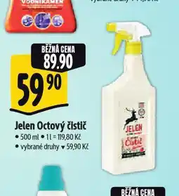 Albert Jelen octový čistič nabídka