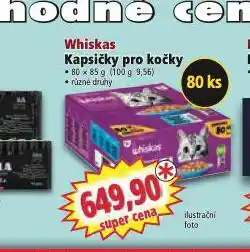 Norma Whiskas kapsičky pro kočky nabídka