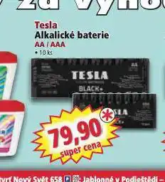 Norma Tesla alkalické baterie nabídka