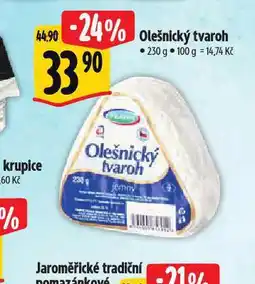 Albert Olešnický tvaroh nabídka