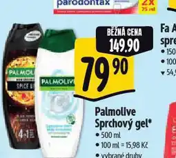 Albert Palmolive sprchový gel nabídka