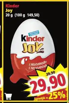 Norma Kinder joy nabídka