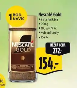 Albert Nescafé gold instantní káva nabídka