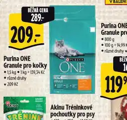 Albert Purina one granule pro kočky nabídka