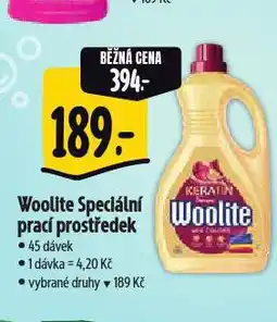 Albert Woolite speciální prací prostředek nabídka