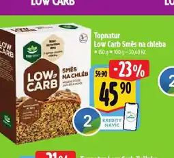 Albert Topnatur low carb směs na chleba nabídka