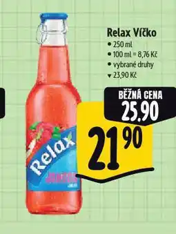 Albert Relax víčko nabídka