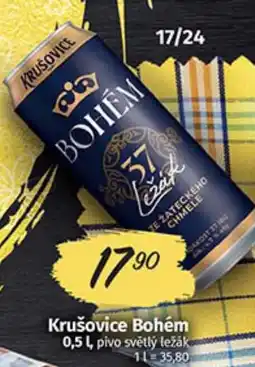 COOP TIP Krušovice Bohém nabídka