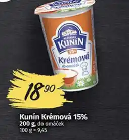 COOP TIP Kunín Krémová 15% nabídka