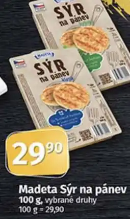 COOP TIP MADETA Sýr na pánev nabídka