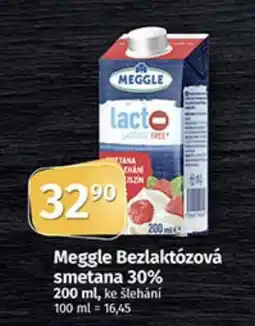 COOP TIP Meggle Bezlaktózová smetana 30% nabídka