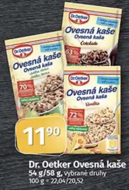 COOP TIP DR. OETKER Ovesná kaše nabídka