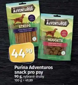 COOP TIP PURINA Adventuros snack pro psy nabídka