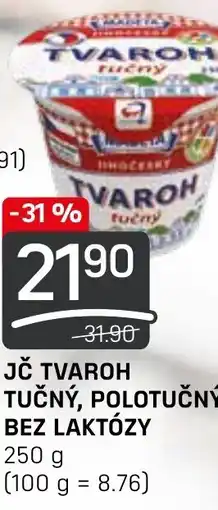 Flop Jč Tvaroh Tučný, Polotučný Bez Laktózy nabídka