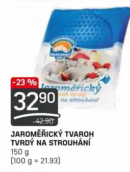 Flop Jaroměřický Tvaroh Tvrdý na Strouhání nabídka