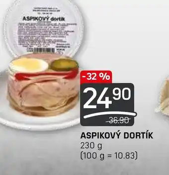 Flop Aspikový Dortík nabídka