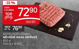 Flop Kostelecké Uzeniny Mělněné Maso Vepřové nabídka