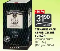 Flop Teekanne Caje Cerné, Zelené, Funkční nabídka