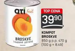 Flop Kompot BROSKVE nabídka