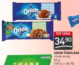 Flop ORION Cokoláda nabídka