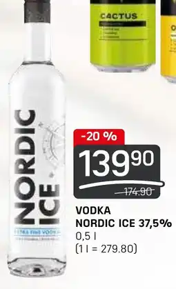 Flop VODKA NORDIC ICE 37,5% nabídka