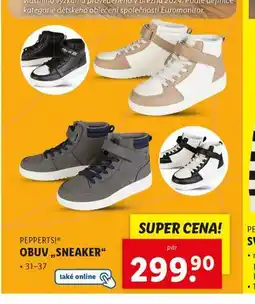 Lidl Obuv sneaker nabídka