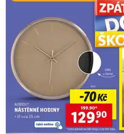 Lidl Nástěnné hodiny nabídka