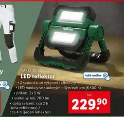 Lidl Led reflektor nabídka