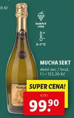 Lidl Mucha sekt nabídka