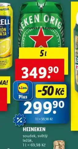 Lidl Pivo heineken nabídka