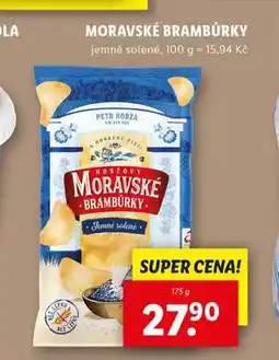Lidl Moravské brambůrky nabídka