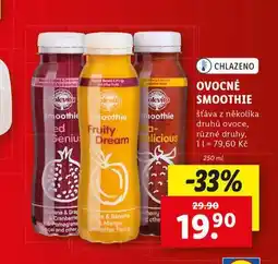 Lidl Ovocné smoothie nabídka