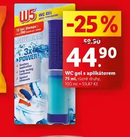 Lidl Wc gel s aplikátorem nabídka