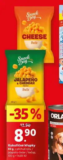 Lidl Kukuřičné křupky nabídka
