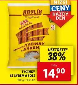 Lidl Tyčinky havlík nabídka