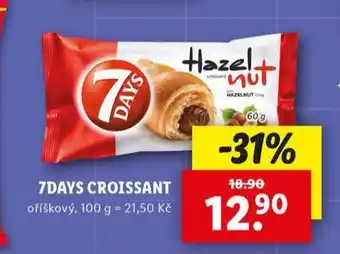 Lidl 7days croissant nabídka