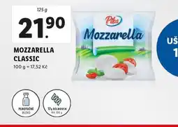 Lidl Mozzarella nabídka