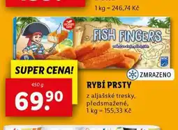 Lidl Rybí prsty nabídka