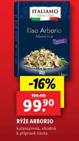 Lidl Rýže arborio nabídka