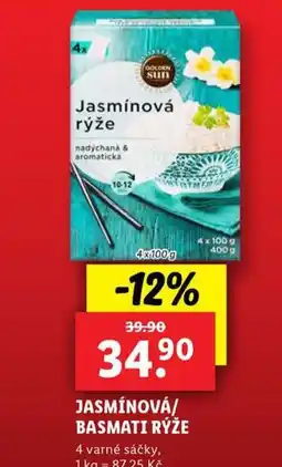 Lidl Basmati rýže nabídka
