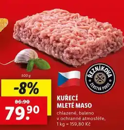 Lidl Kuřecí mleté maso nabídka