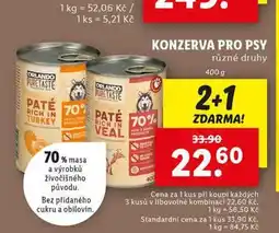 Lidl Orlando konzerva pro psy nabídka