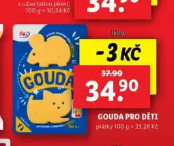 Lidl Gouda pro děti nabídka