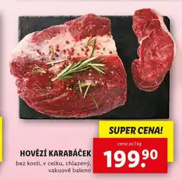 Lidl Hovězí karabáček nabídka